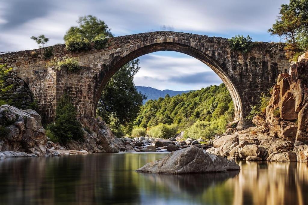 Casa Rural En Candeleda Con Piscina Y Un Maravilloso Jardin 외부 사진