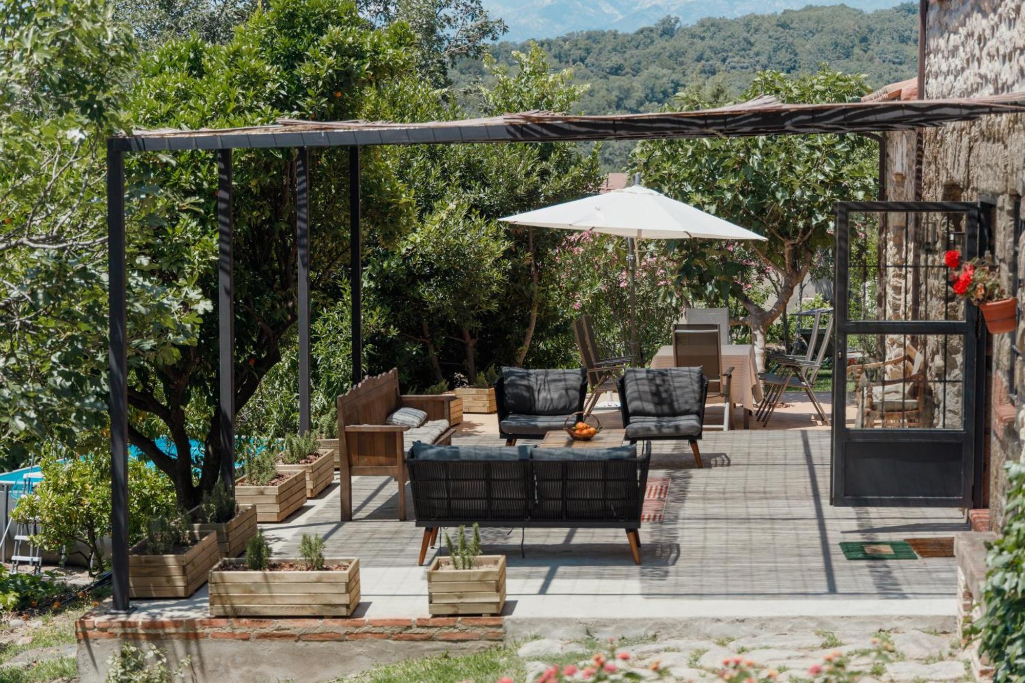 Casa Rural En Candeleda Con Piscina Y Un Maravilloso Jardin 외부 사진